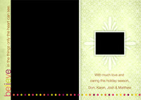 Believe Card inside