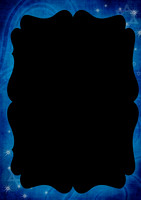 Blue Swirl with Star of Davi