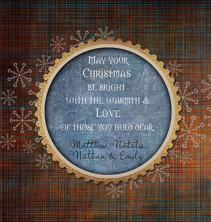 Country Xmas Flap